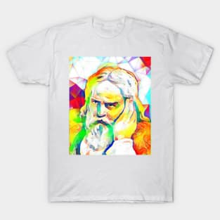 Snorri Sturluson Colourful Portrait | Snorri Sturluson Artwork 11 T-Shirt